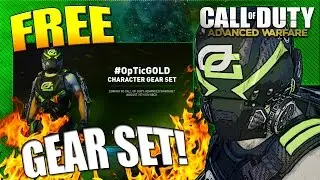FREE OPTIC GAMING SUPPLY DROP GEAR!! ★ COD: AW (Advanced Warfare: Free Supply Drop DLC 2015)