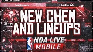 NBA Live Mobile 18 Gameplay - SEASON 2 RESET FEATURES:  Coach Chemistry & New Lineups!