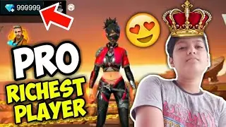 🤑I AM THE RICHEST PLAYER IN FREE FIRE Ft.Mythpat | SuperBoyJam