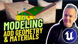 Beginner UE5 Modeling | Static Mesh Workflow & Geometry Editing