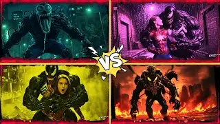 Symbiote War! Venom VS Carnage VS Demon Form VS Captain Power ⚡🔥  Epic Tiles Hop Battle 2025 Tiles