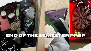 End of the semester prep✰ | cleaning, packing, shopping...etc
