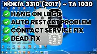 NOKIA 3310 (2017) FLASHING DONE WITHOUT CONTACT SERVICE PROBLEM/TA 1030 FLASH WITH INFINITY BEST