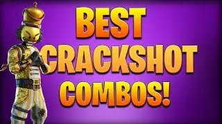 All Of The Best Fortnite Combos For The CRACKSHOT Skin (GOLDEN VARIANT)
