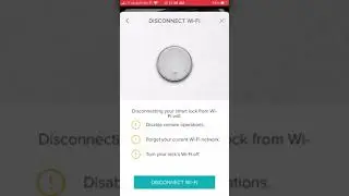 August Smart Lock - Factory Reset/Wifi Change