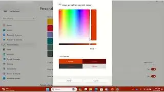 How to Change Taskbar Color in Windows 11. విండోస్ 11లో టాస్క్&zwnj;బార్ రంగును ఎలా మార్చాలి #windows11