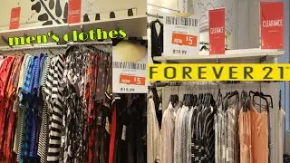 FOREVER 21 MENS CLOTHING CLEARANCE NEW FINDS