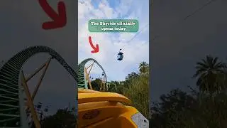 Skyride at Busch Gardens Tampa ($5 to Ride) Offially Opens
