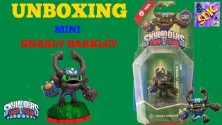 UNBOXING + GAMEPLAY Skylanders Trap Team Mini Gnarly Barkley Special Edtion Life Element