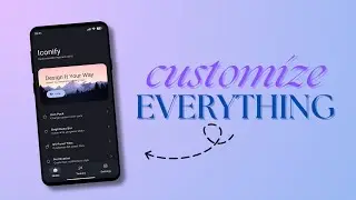 Customization Everywhere : ft. iconify | iOS Clock & Depth Wall | Magisk Module