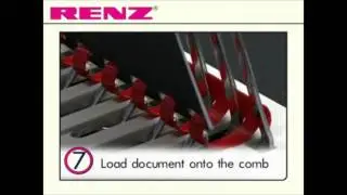 Renz Private Bind Comb Binding Machine Demo Video