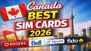 Best SIM Card in Canada 2026 | Top Mobile SIM Cards for Internet & Calling #worldwork50 