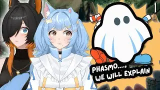 【Nana&Ruru】2Dogs Try to Fi- WAIT WHAT PHASMOPHOBIA?