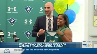 UNCW women&rsquo;s basketball coach Nicole Woods introduced at press conference