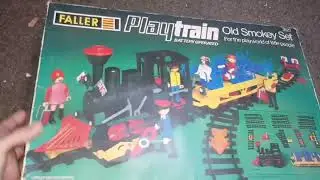 faller playtrain 3620 battery operated old smokey train set test run