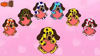 Valentine Game Toddlers Children Colours and Patterns | Gameplay Video | Cheertons Around the House