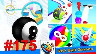 Going Balls VS Ball Run 2048 Infinity, Rolling Going Ball, Stack Rider, Bounce Dunk - 29092024