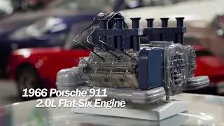 1966 Porsche 911 2-Litre, 1/4 Scale Engine Model