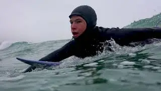 Ishka Thres Surfing Praa sands 10th January 2022