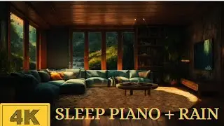 Soft Piano & Gentle Rain - Music For Sleep, Study & Relaxation