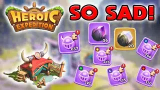 Heroic Expedition - SUMMONS! VERY SAD DAY! Advanced Summons, Factional, So MANY Shards, Trainings!
