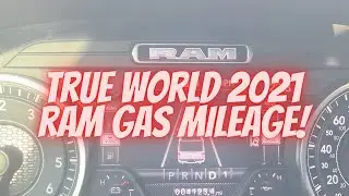 Real world gas mileage of a 21 Ram with a 5.7 with etorque