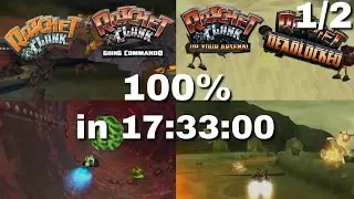 [WR] Ratchet and Clank Original Quadrilogy 100% in 17:33:00 (Part 1)