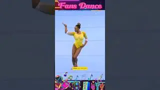 Beautiful Gymnast, Perfect Skills on Full Display