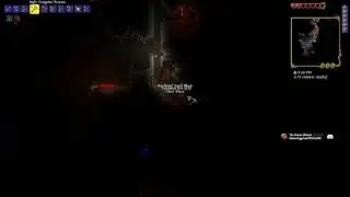 human is playing terraria