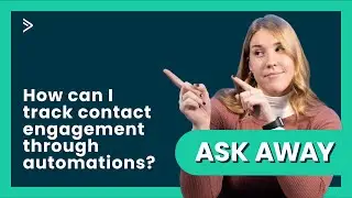 How can I track contact engagement through automations?