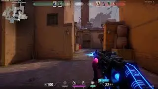 My first round using the RGX Vandal skin