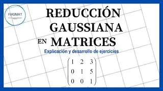 Resolver Matrices por Eliminación Gaussiana - Ejercicio resuelto