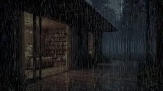You&rsquo;ll Be Asleep Soon | Peaceful Forest Bedroom with Heavy Rain & Thunder at Night