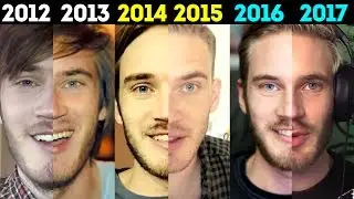 THE EVOLUTION OF PEWDIEPIE | 2010 - 2017