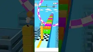 Cube Surfers first level gameplay #voodoogames #gaming