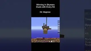 Winning in Skywars Duels with Every Kit Part 3 #minecraft #skywars #hypixel #duels