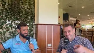Toby Rudolf Quick Interview with the ET Stand