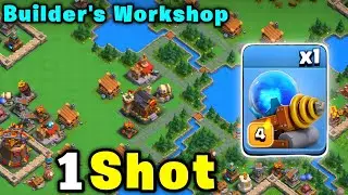 One Shot Builder's Workshop in Clan Capital - Clash of clans