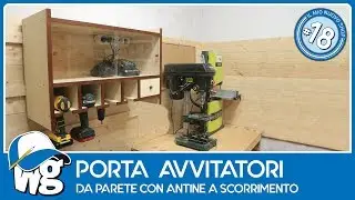 Porta avvitatori da parete