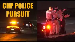 Stringers Live 🔴 CHP Police Pursuit of Drunk Driver Ends in La Puente, CA  - @randysr18