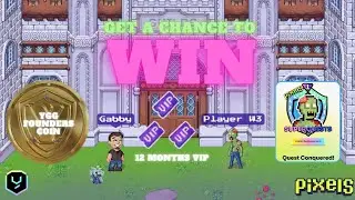 PIXELS︱⚔️🛡️GUILDS︱COMPLETE YGG SUPERQUESTS & GET A CHANCE TO WIN YGG FOUNDERS COIN︱12 MONTHS VIP