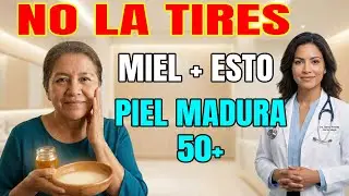 El secreto de col&aacute;geno! Mezcla Agua de arroz y miel: Rejuvenece tu piel madura (+50)
