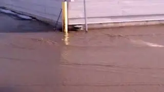 Some Minor  flooding at Superstore main street Moncton