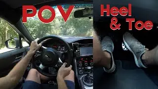 2020 Subaru BRZ - POV Drive & pure sound ! (heel and toe)