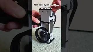 Single Cylinder DOHC Lego Vacuum Engine!