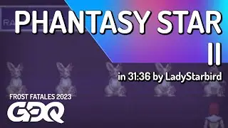 Phantasy Star II by LadyStarbird in 31:36 - Frost Fatales 2023