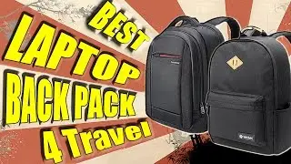 The Best Laptop Backpack For Travelling 2017 (TomToc)