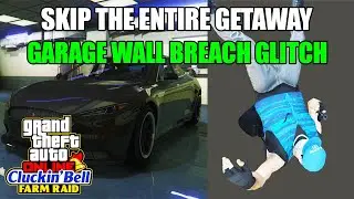 SKIP getaway from Paleto Bay in Cluckin' Bell Farm Raid (Garage Wall breach GLITCH) | GTA Online