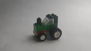 How to build a Lego Green Tractor