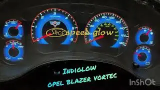 Speedometer Indiglow ODC type special order opel blazer vortec #indiglowblazervortec #indiglowblazer
